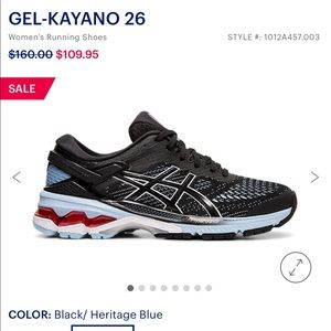 Women’s ASICS Gel-Kayano 26 size 8 1/2